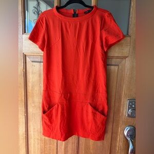 Maje Vibrant Red Mini Dress